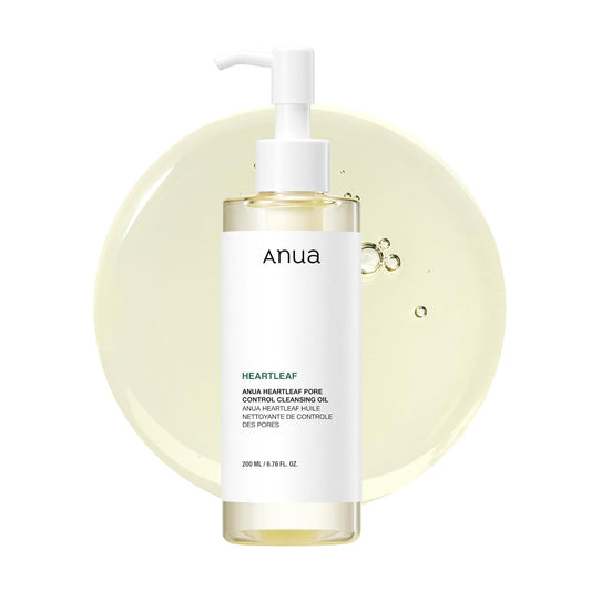 Anua Heartleaf Pore Control Cleansing Oil Mild 200ml · For Sensitive Skin