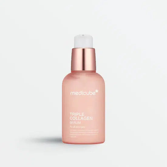 Medicube Triple Collagen Serum — premium Korean anti-aging firming serum with Triple Collagen Complex for all skin types to plump, firm and restore skin elasticity
