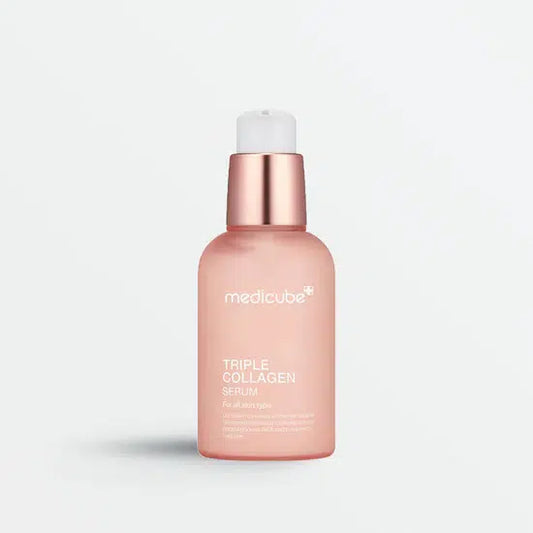 Medicube Triple Collagen Serum — premium Korean anti-aging firming serum with Triple Collagen Complex for all skin types to plump, firm and restore skin elasticity

