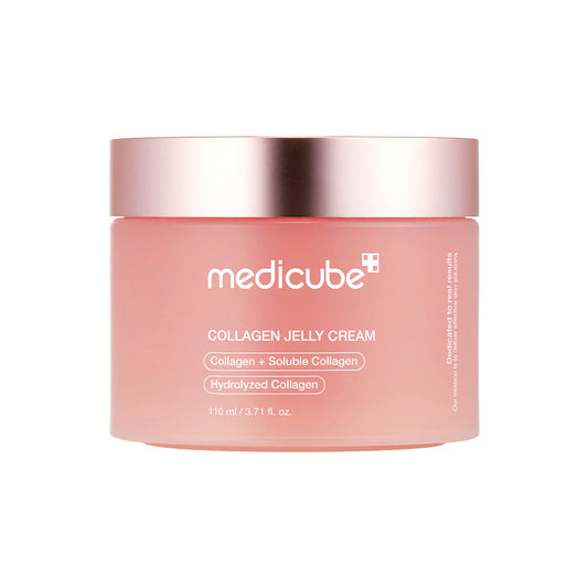 Medicube Collagen Jelly Cream 110ml — Korean triple collagen moisturiser with Collagen, Soluble Collagen and Hydrolyzed Collagen for firm, plump and bouncy skin
