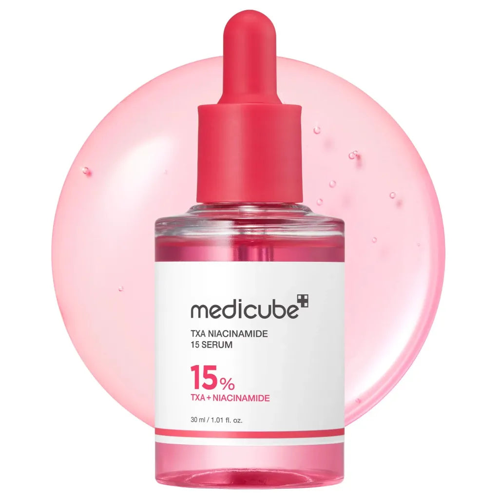 Medicube TXA Niacinamide 15 Serum 30ml — high-concentration 15% TXA and Niacinamide Korean brightening serum for dark spots, melasma and hyperpigmentation
