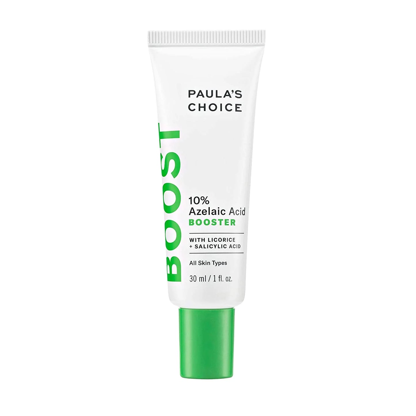 Paula's Choice 10% Azelaic Acid Booster 30ml — multi-tasking brightening treatment with Licorice Extract and Salicylic Acid for dark spots, redness, acne and hyperpigmentation 30ml
