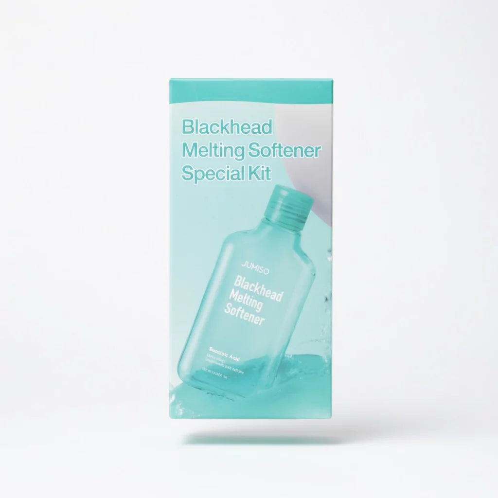 Jumiso Blackhead Melting Softener Special Kit box — K-Beauty succinic acid pore treatment that gently dissolves and softens blackheads for oily and combination skin
