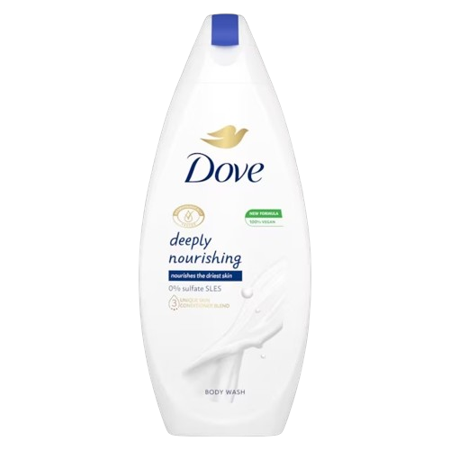 Dove Deeply Nourishing Body Wash — new 100% vegan formula with 0% Sulfate SLES and Unique Skin Conditioner Blend that deeply nourishes and conditions even the driest skin
