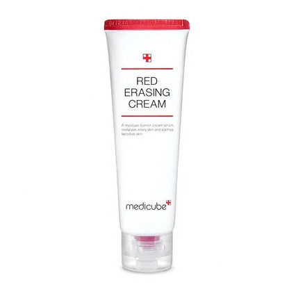 Medicube Red Erasing Cream — Korean acne spot treatment cream that calms active blemish redness and soothes irritated acne-prone skin without clogging pores 100ml