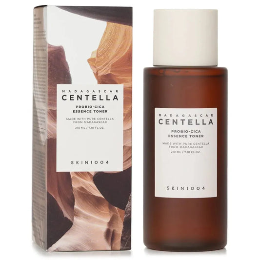 SKIN1004 Madagascar Centella Probio-Cica Essence Toner 210ml — Korean probiotic Centella essence toner supporting skin microbiome, calming redness and hydrating sensitive skin
